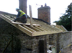 roof timbers